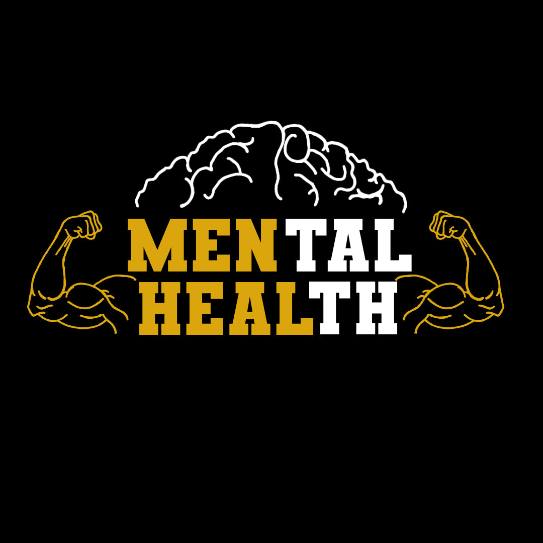 Black and Gold MEN HEAL Hoodie